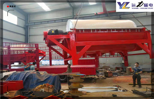 永磁滾筒磁選機，寧夏永磁滾筒式磁選機的分析和設計，推薦合適廠家_遠力為您講述寧夏永磁滾筒式磁選機的分析和設計，推薦合適廠家磁場分布圖