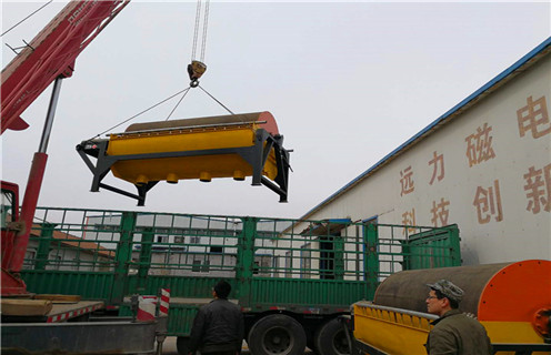 河沙磁選機(jī)，河北河沙磁選機(jī)_遠(yuǎn)力河北河沙磁選機(jī)的結(jié)構(gòu)磁場(chǎng)分布圖